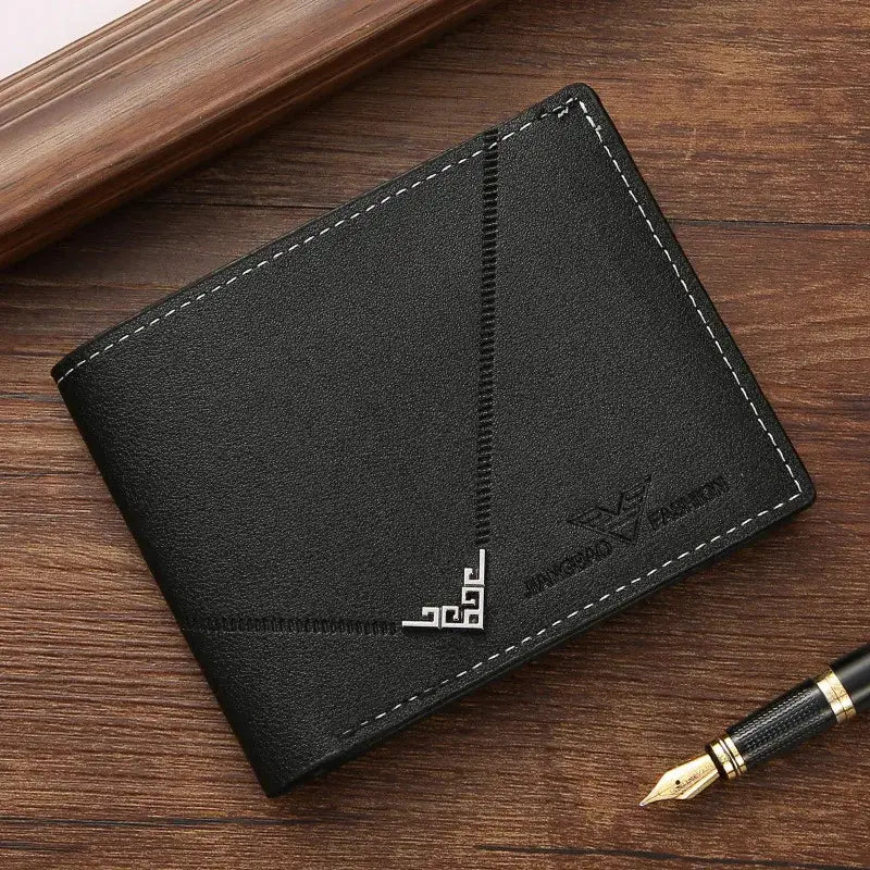 Carteira Slim Bifold RFID Couro