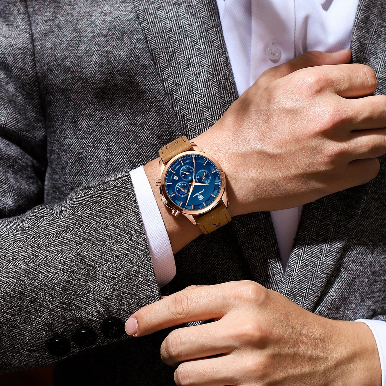 POEDAGAR watch – back case detail